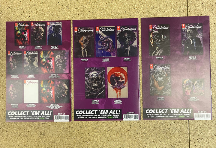 The Chamberlains #1-3