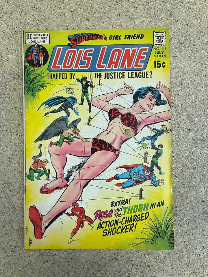 Supermans Girl Friend Lois Lane #111 Bondage Cover