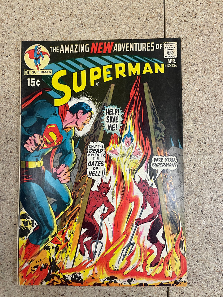 Superman  #236 Neal Adams Cover