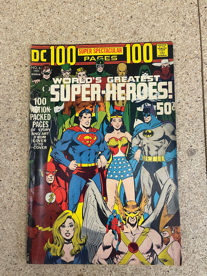 DC 100 Super Spectacular Pages Worlds Greatest Superheroes #6