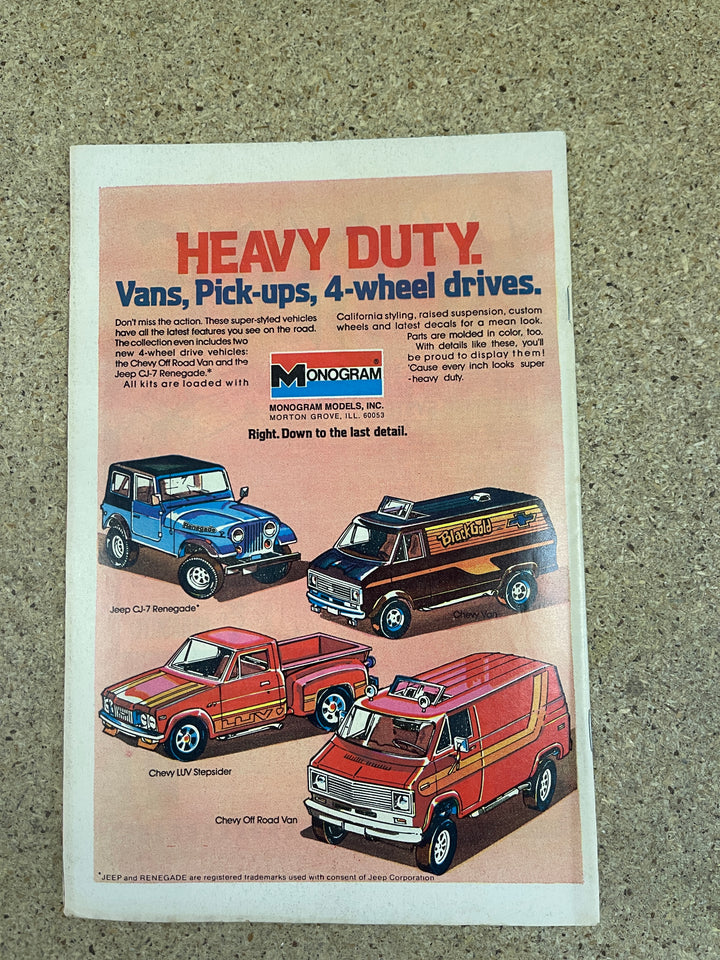 Action Comics  #481 1st Supermobile