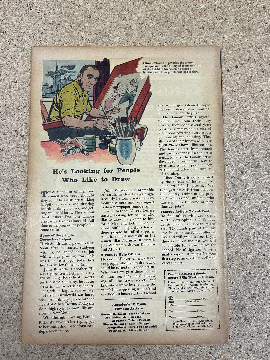 Tales of Supense #59 1st Jarvis