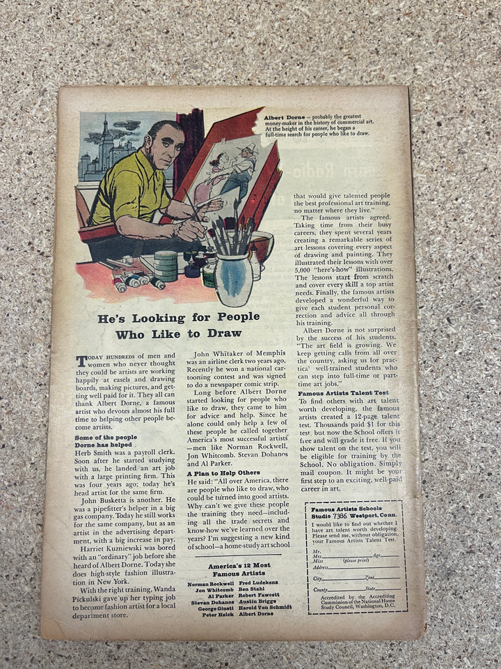 Tales of Supense #59 1st Jarvis