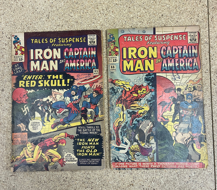 Tales of Supense #65-66 Red Skull