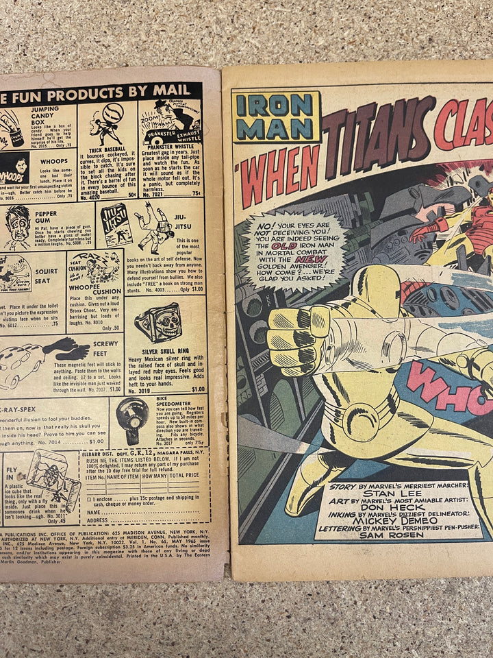 Tales of Supense #65-66 Red Skull