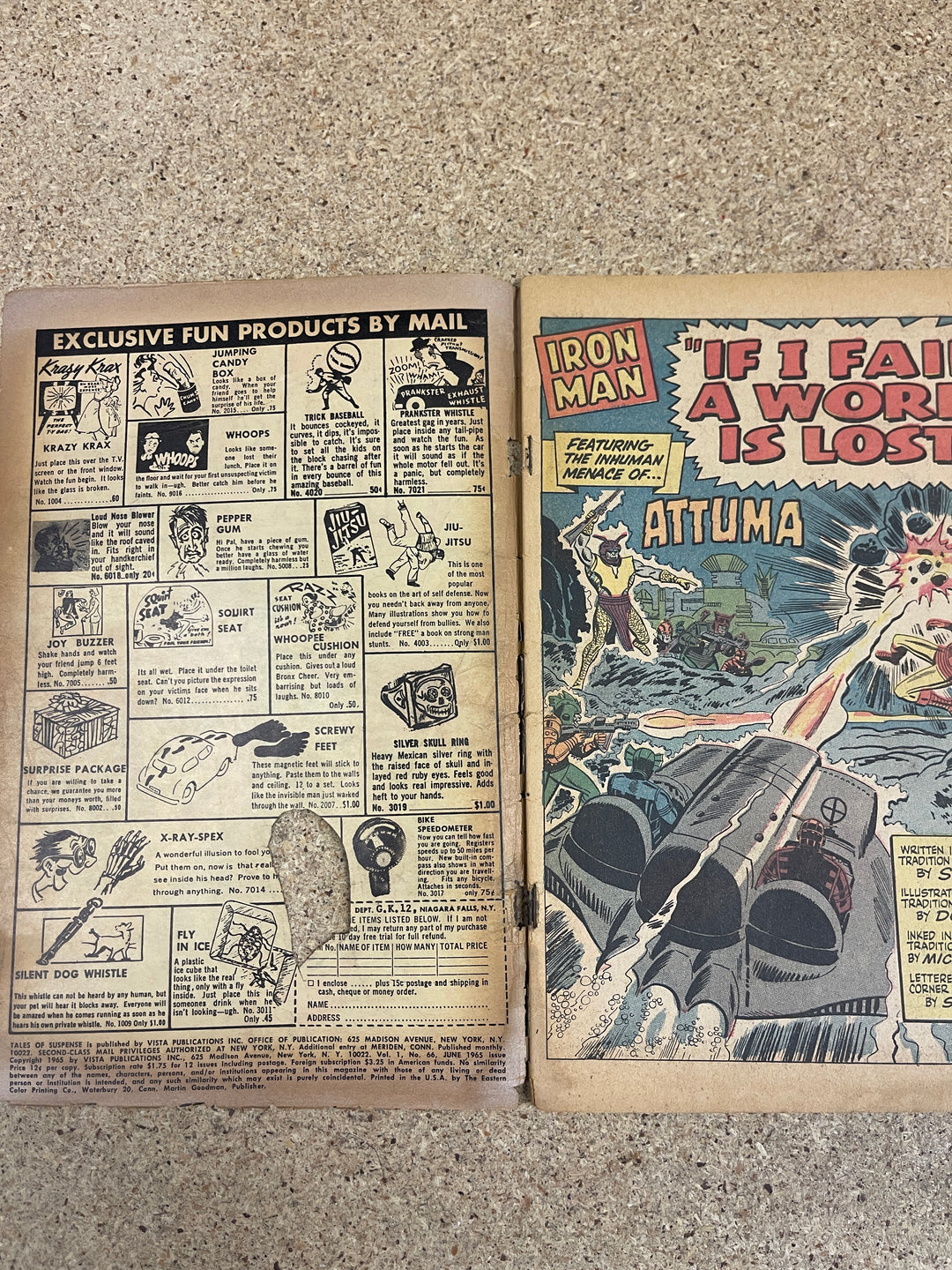 Tales of Supense #65-66 Red Skull