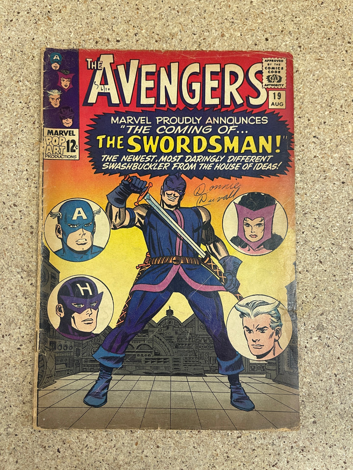 Avengers #19 1st Swordsman