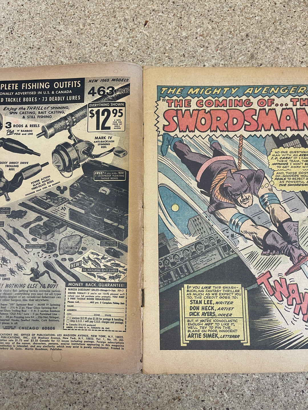 Avengers #19 1st Swordsman