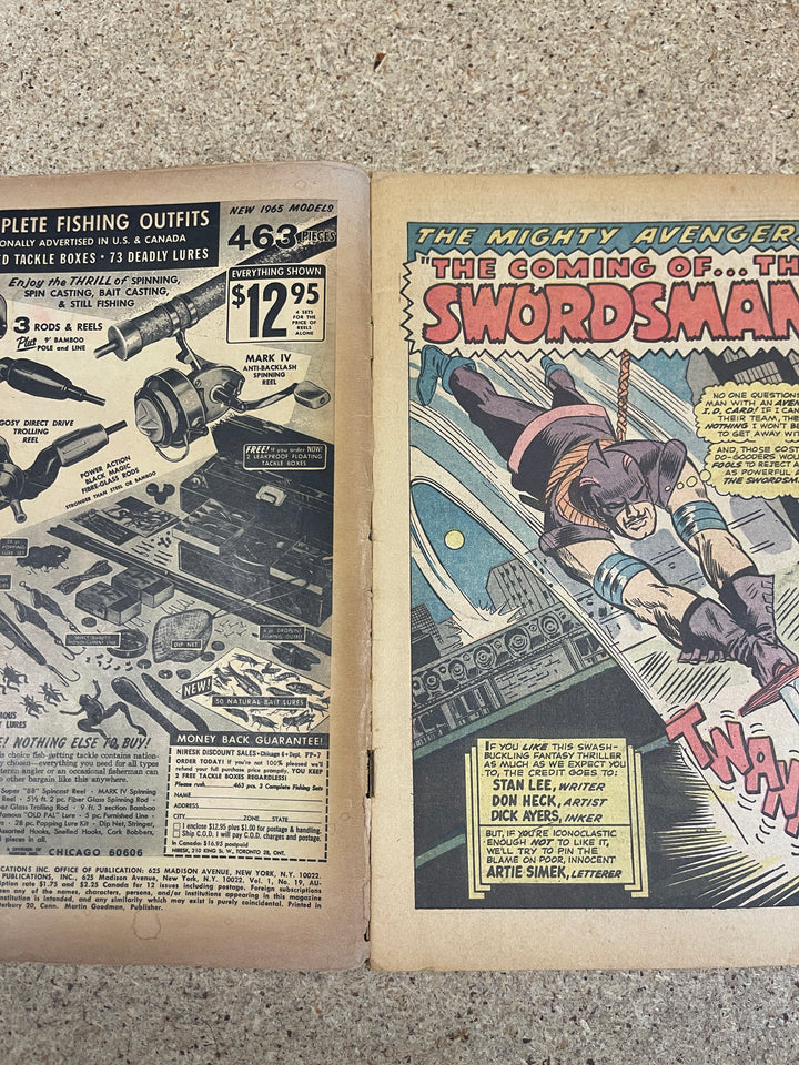Avengers #19 1st Swordsman