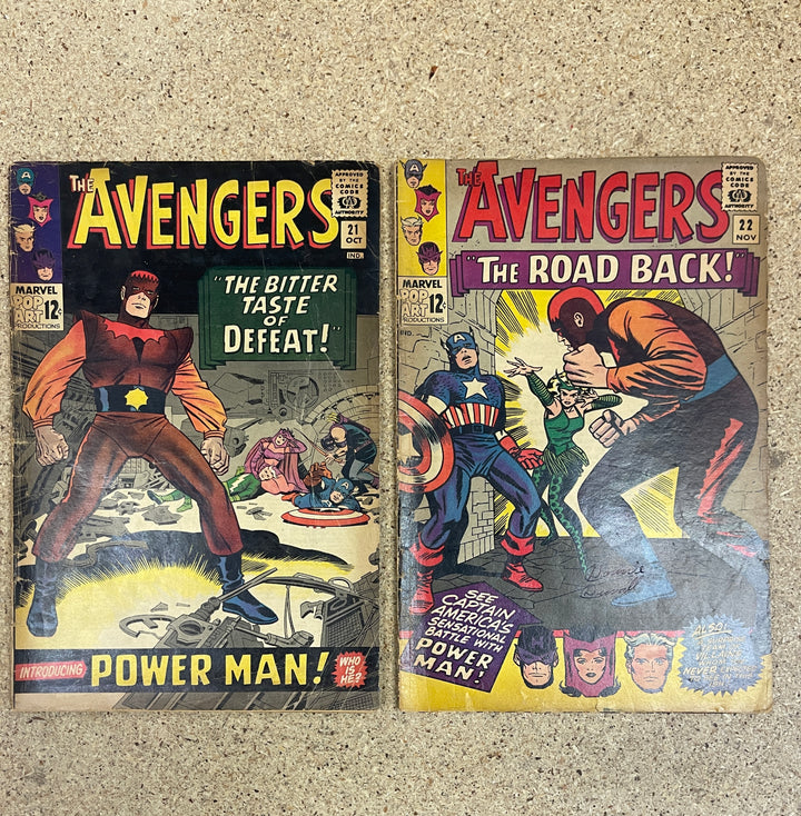 Avengers #21-22 1st Powerman