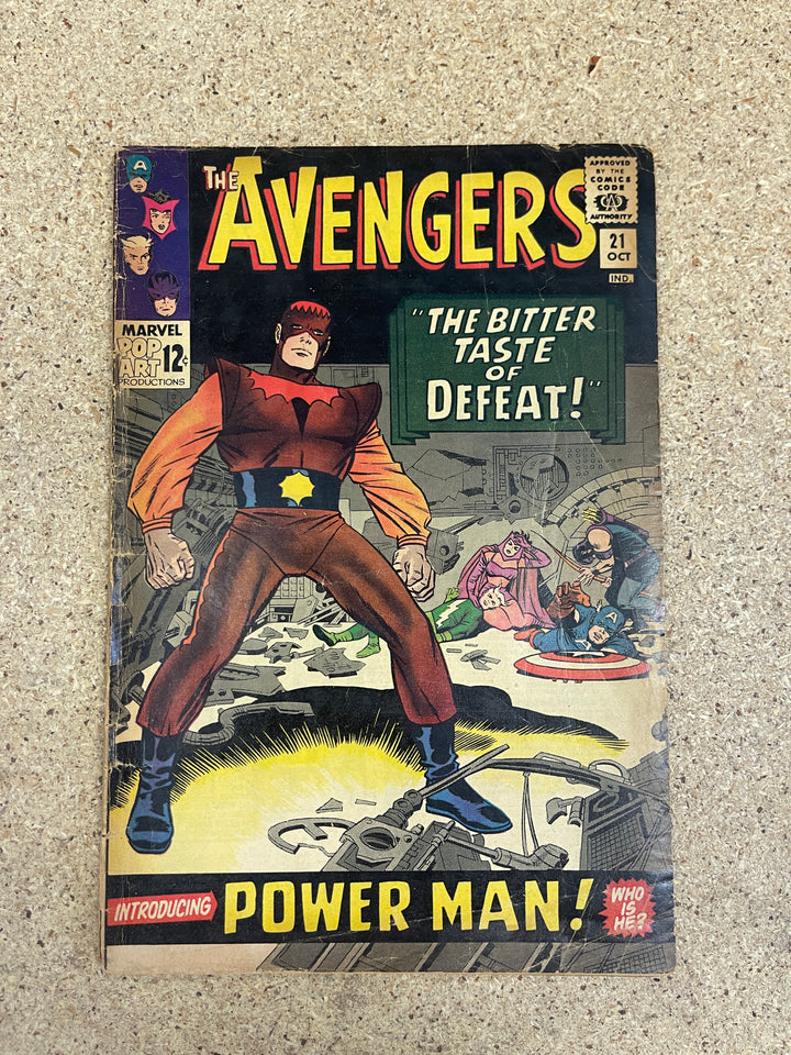 Avengers #21-22 1st Powerman