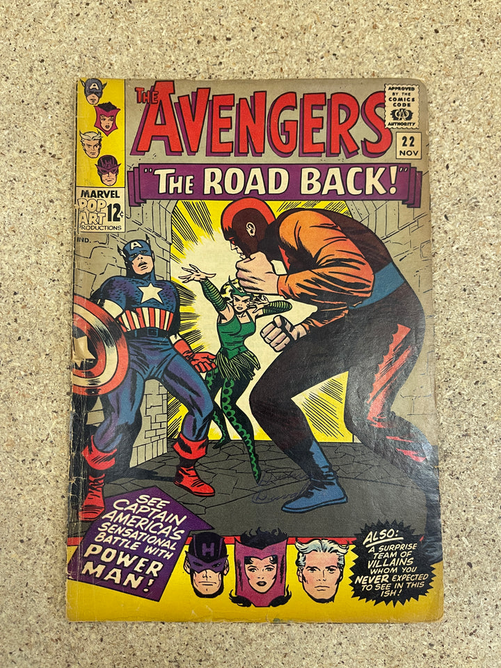 Avengers #21-22 1st Powerman