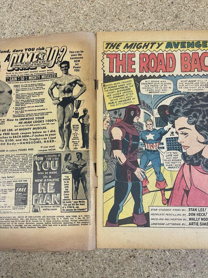 Avengers #21-22 1st Powerman