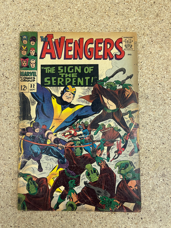 Avengers #32 1st Bill Foster