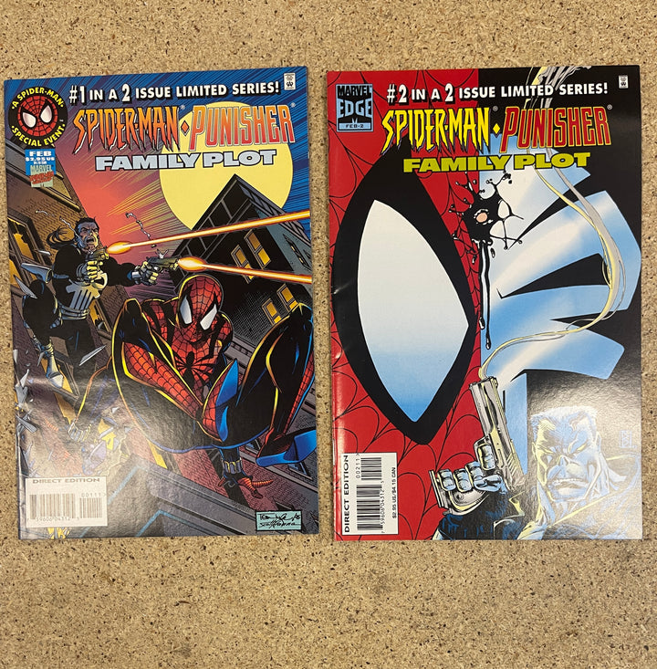 Spiderman Punisher Family Plot #1-2