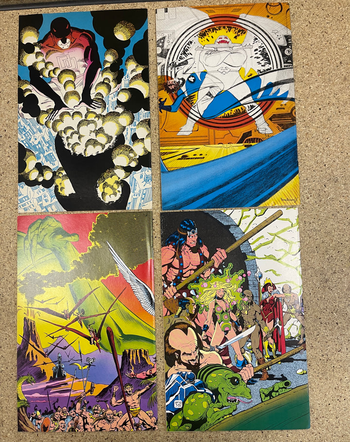 Marvel Fanfare #1-4 X-men Spiderman Savage Land