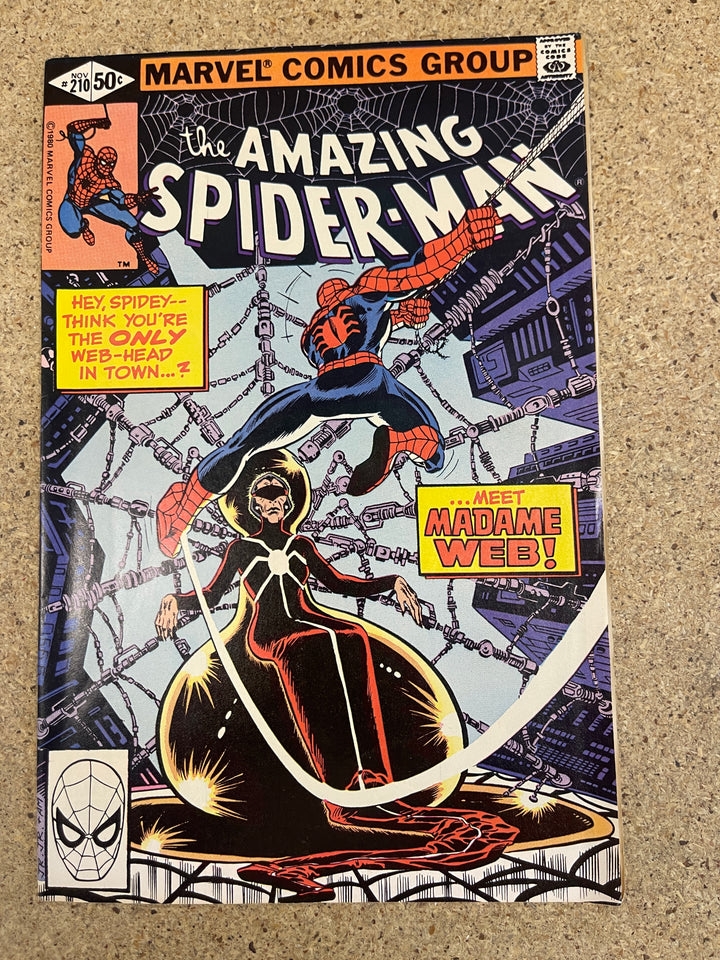Amazing Spiderman #210 1st Madame Web