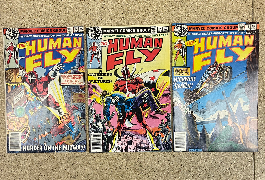 Human Fly #1-19