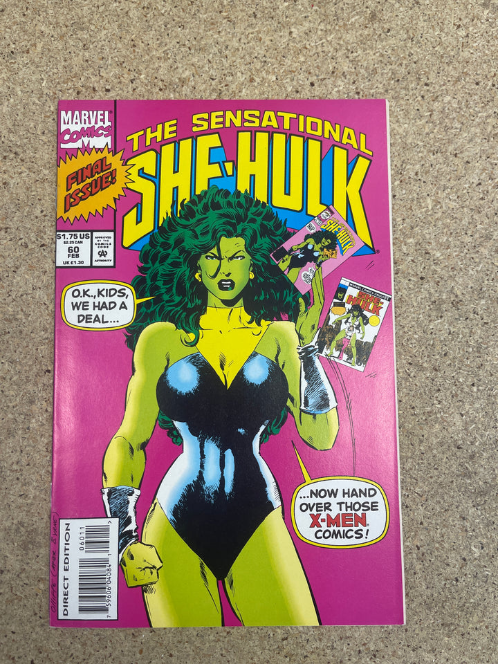 Sensational She Hulk #60 Last Issue