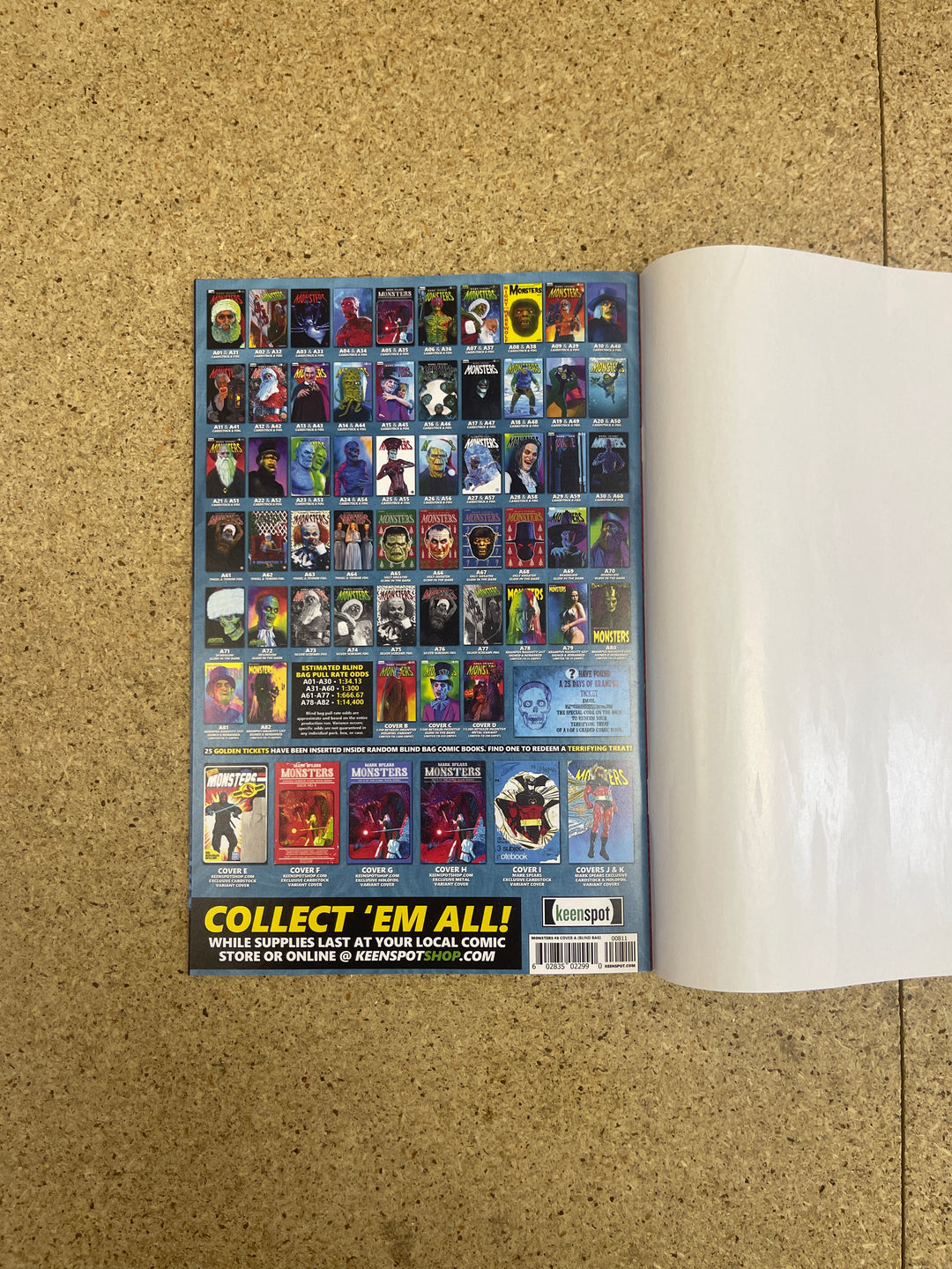 Mark Spears Monsters  #8 A66 Ugly Sweater Dracula