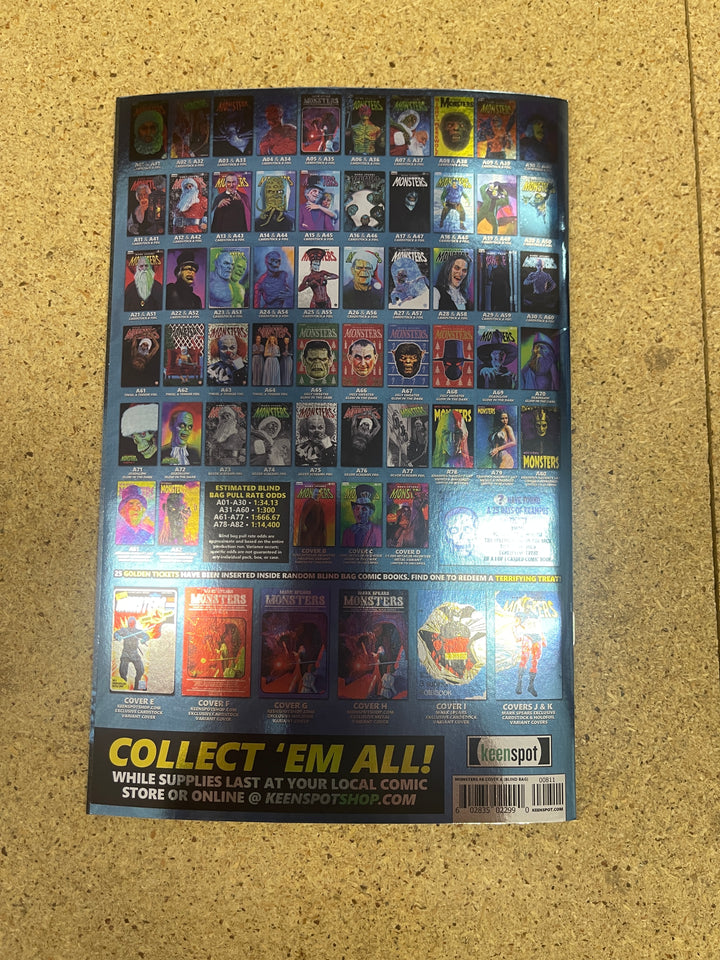 Mark Spears Monsters  #8 A64 Tinsel of Terror Draculas Brides