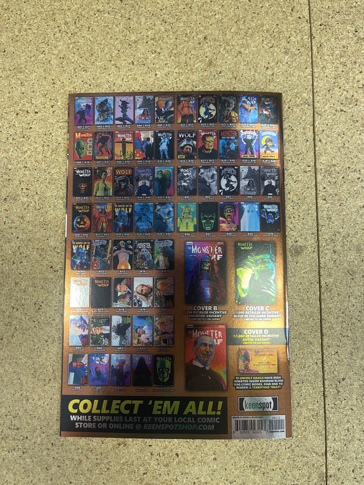 The Monster and the Wolf #1 A59 Foil