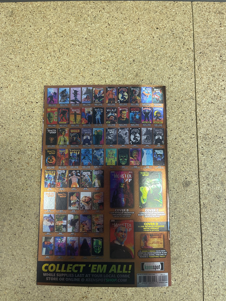 The Monster and the Wolf #1 A60 Foil