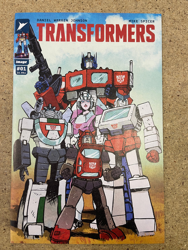Transformers #1 Cover B