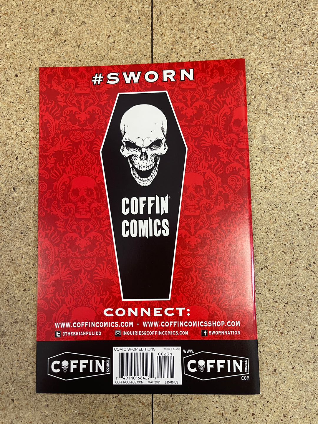 Lady Death Malevolent Decimation  #2 Premium Foil Edition Brian Pulido Autograph