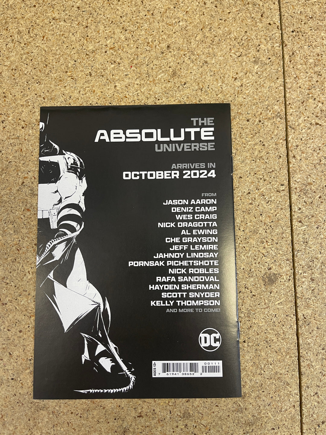 Absolute Batman  #1 SDCC 2024 Exclusive Ashcan