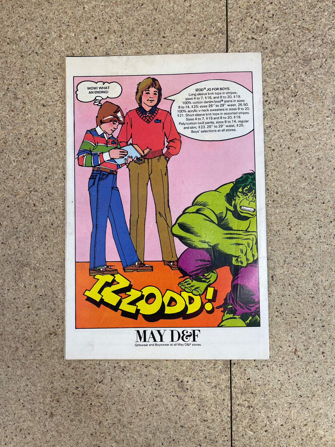 Spiderman and the Incredible Hulk  #1 Denver Post Supplement