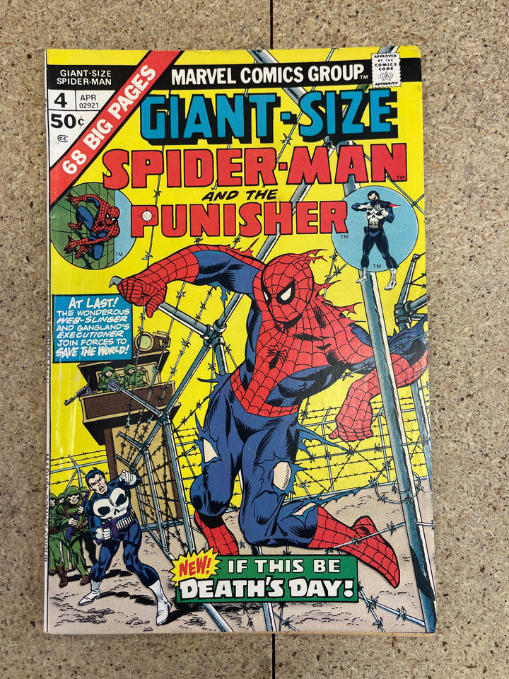 Giant Size Spiderman #4 Punisher