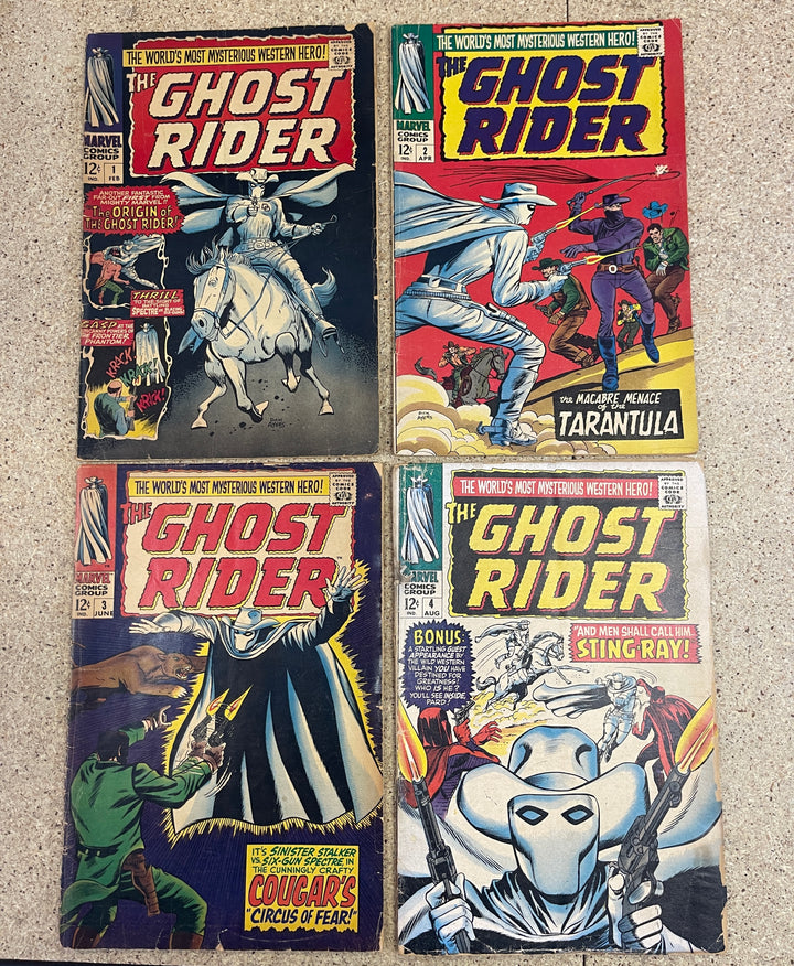 Ghost Rider #1-7 Low Grade Set