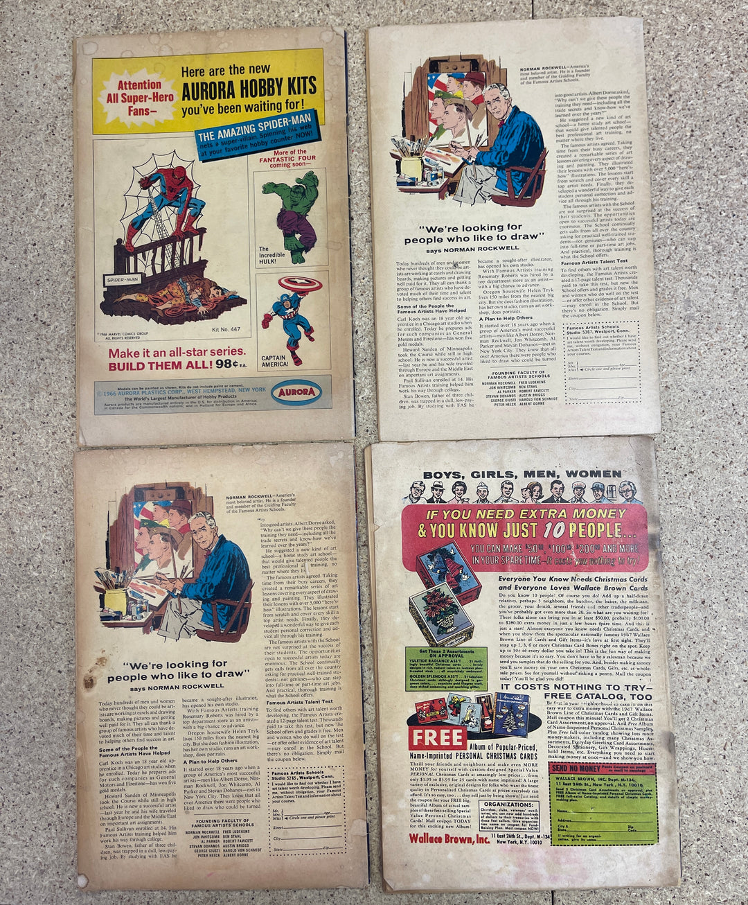 Ghost Rider #1-7 Low Grade Set