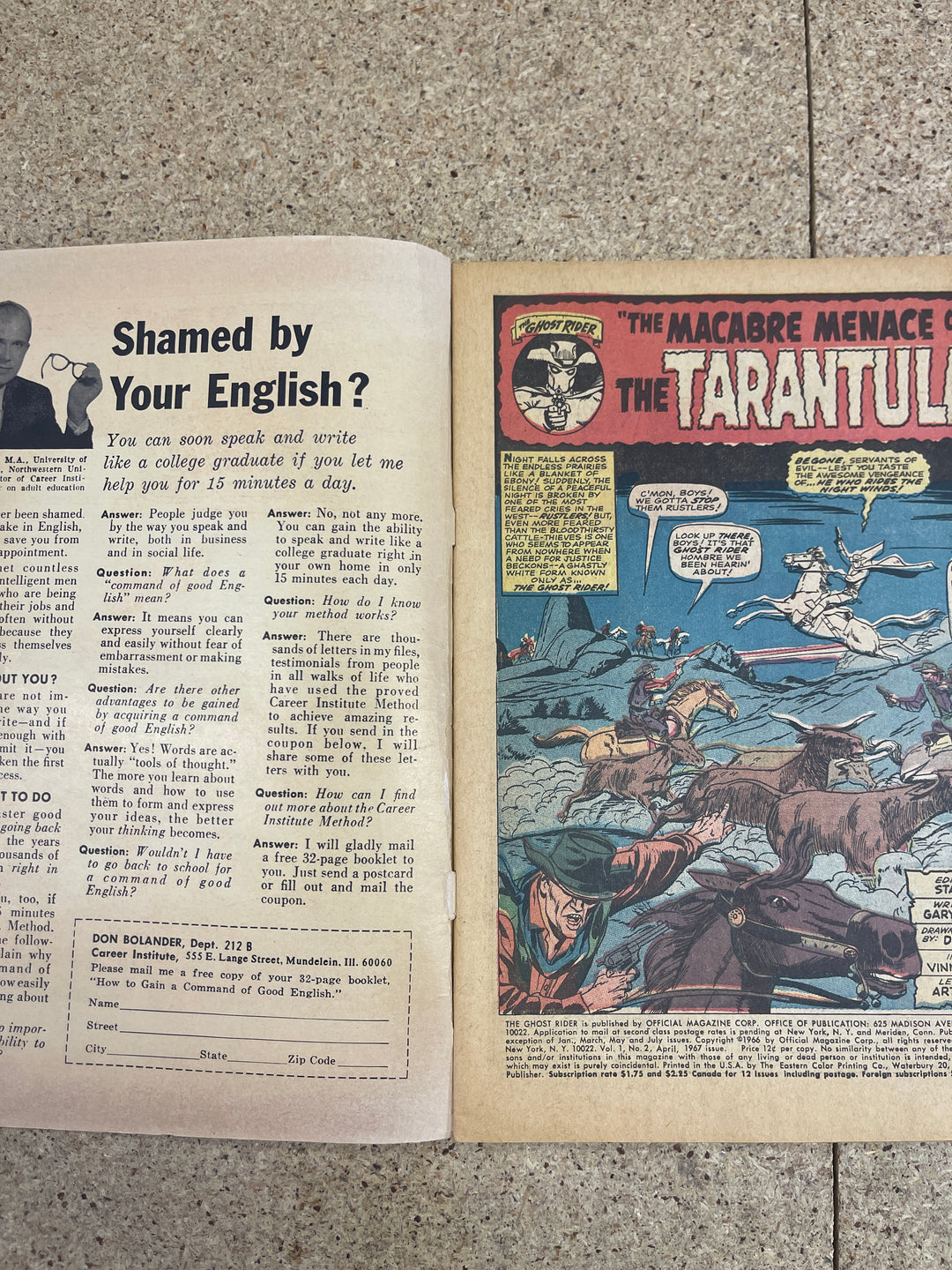 Ghost Rider #1-7 Low Grade Set