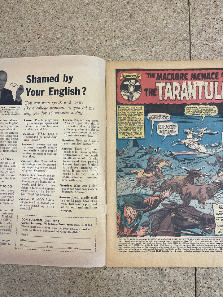 Ghost Rider #1-7 Low Grade Set