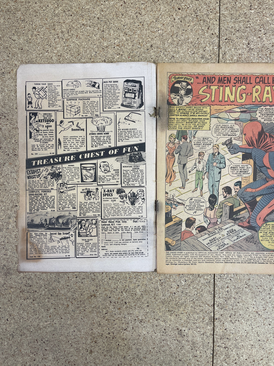 Ghost Rider #1-7 Low Grade Set