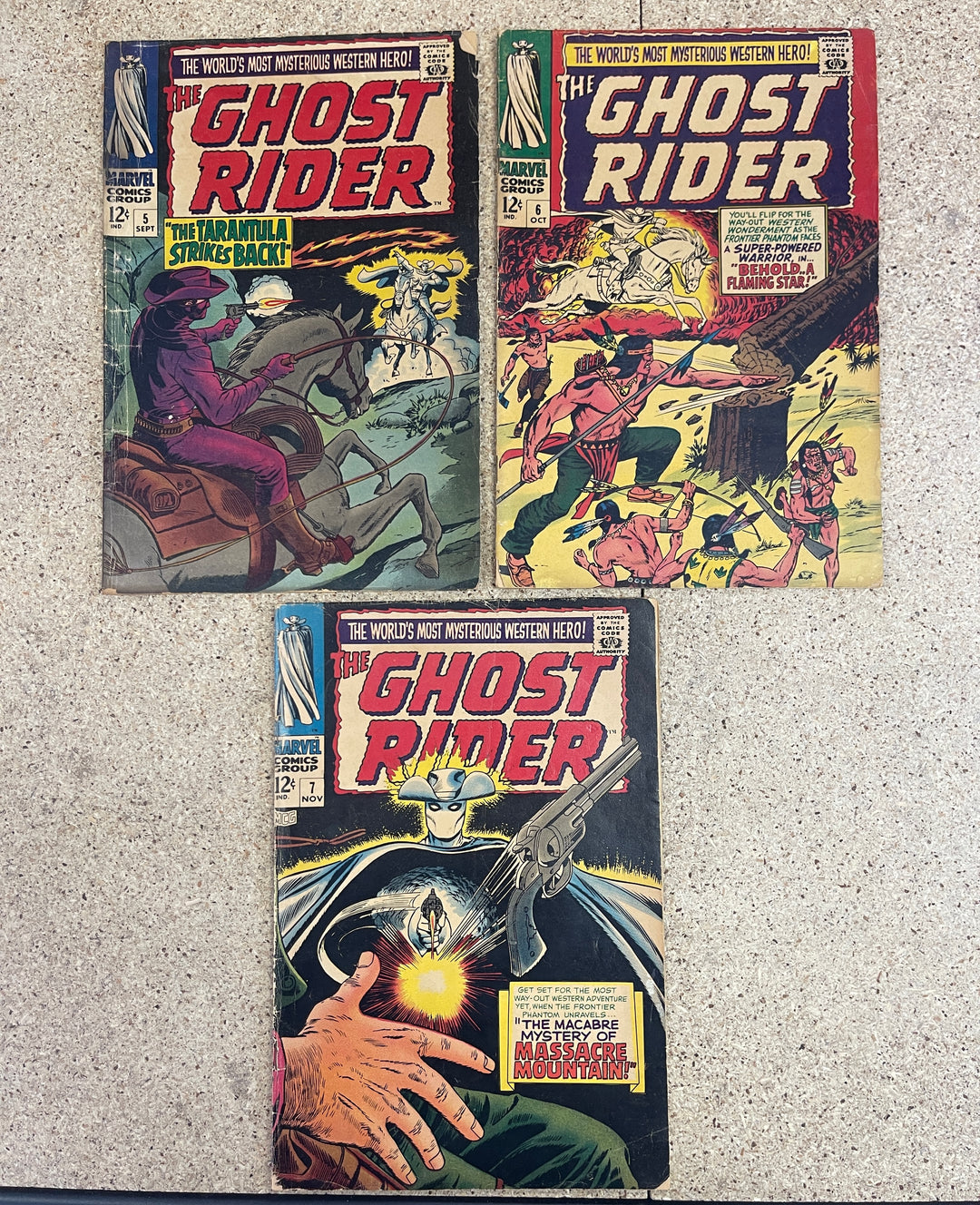 Ghost Rider #1-7 Low Grade Set