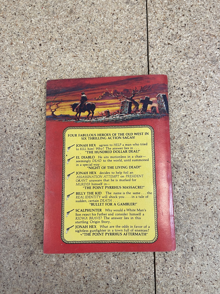 Jonah Hex and Other Western Tales #1 Digest Magazine