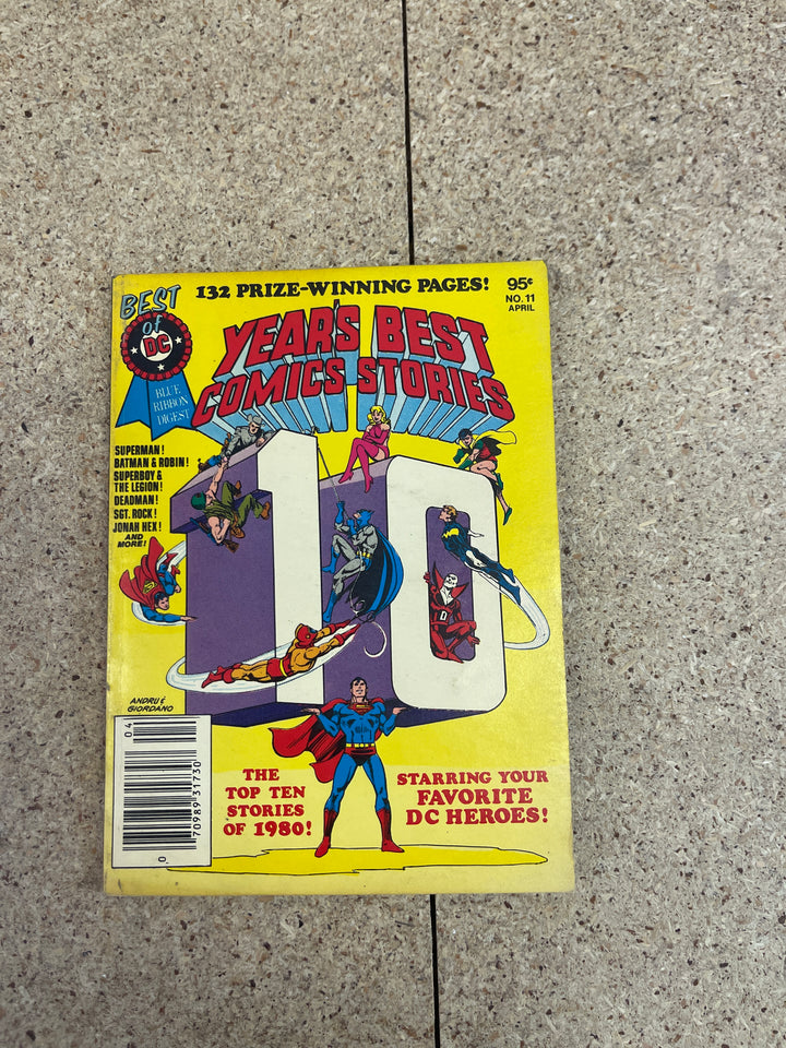 Years Best Comics Stories #11 Digest Magazine