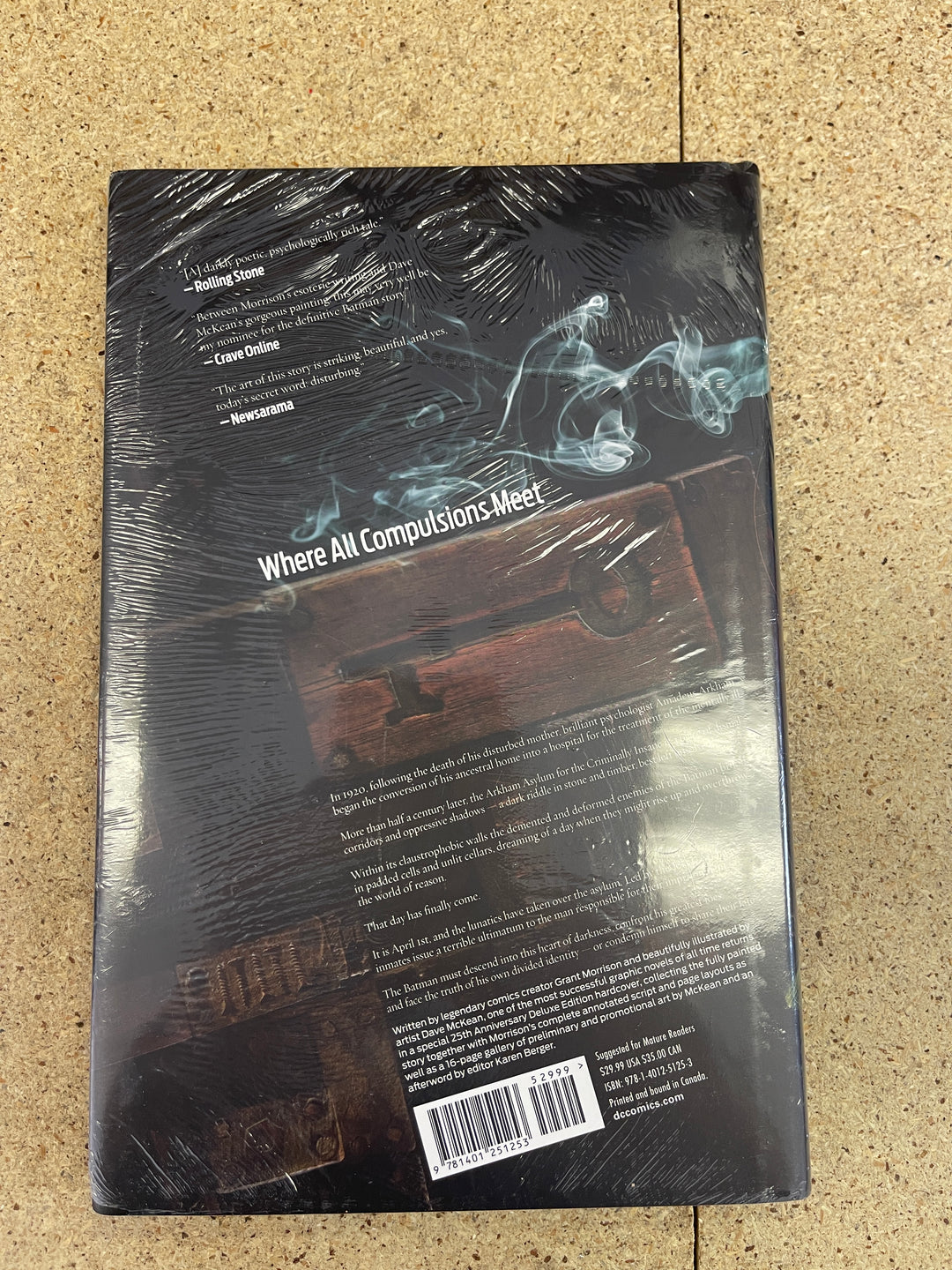 Batman Arkham Asylum  #1 25th Anniversary Deluxe Edition