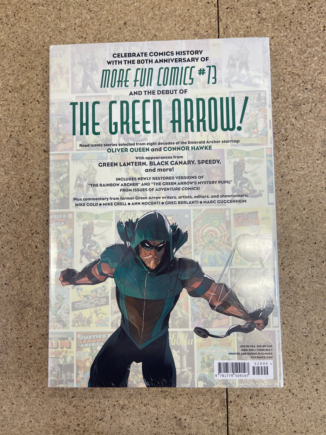 Green Arrow #1 80 Years of the Emerald Archer Deluxe Edition HC