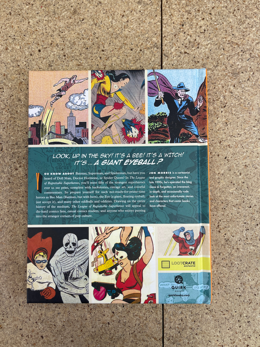 The League of Regrettable Superheroes #1 HC Loot Crate Edition