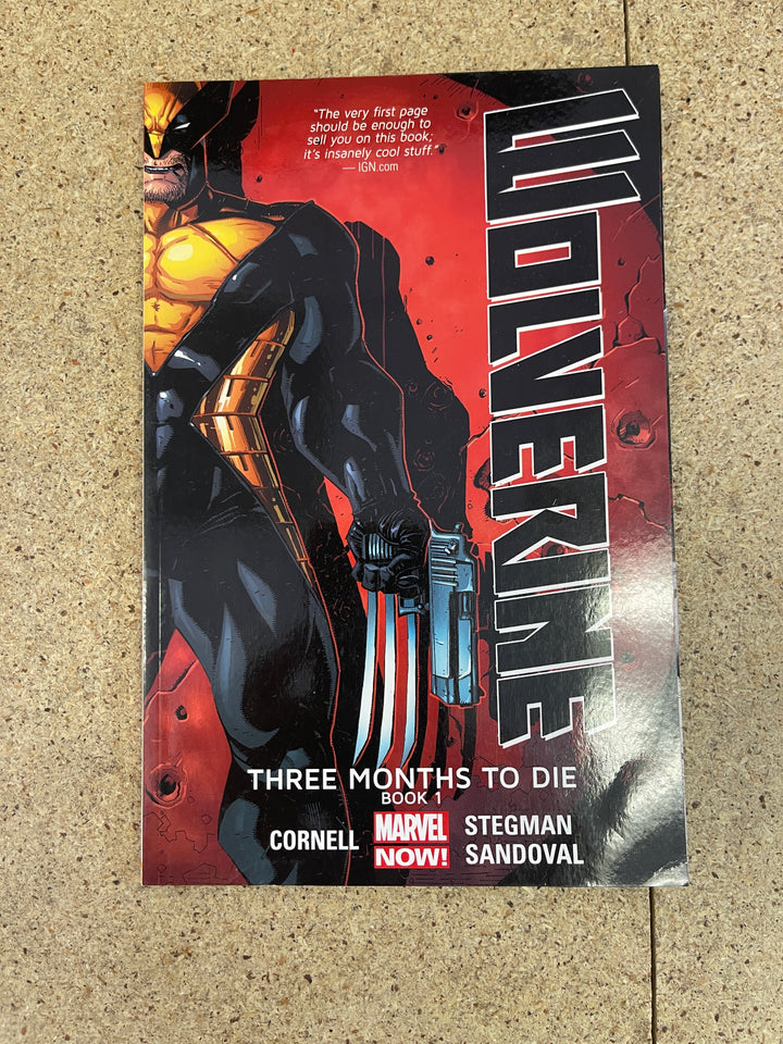 Wolverine #1 Three Months to Die TPB Used