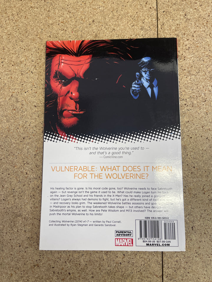 Wolverine #1 Three Months to Die TPB