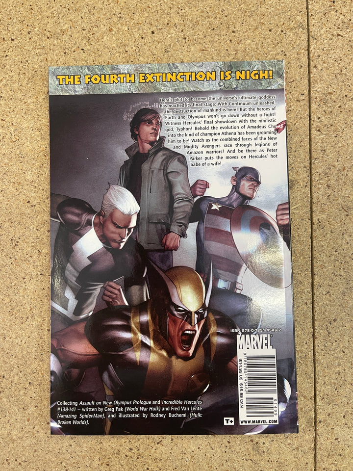 Incredible Hercules #1 Assault on New Olympus TPB Used