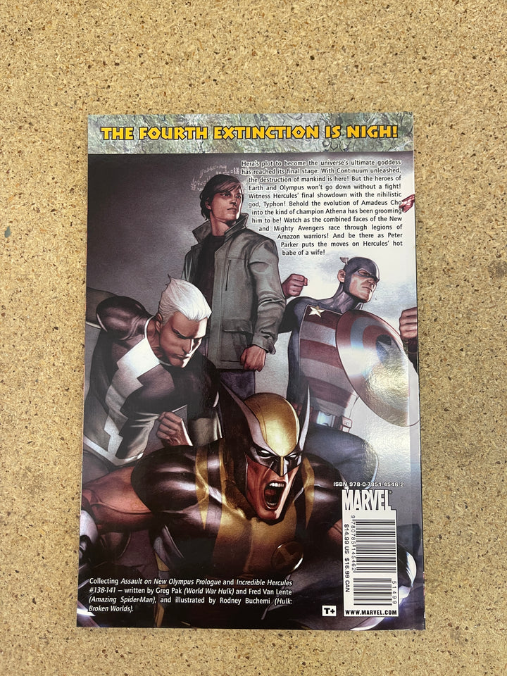 Incredible Hercules #1 Assault on New Olympus TPB