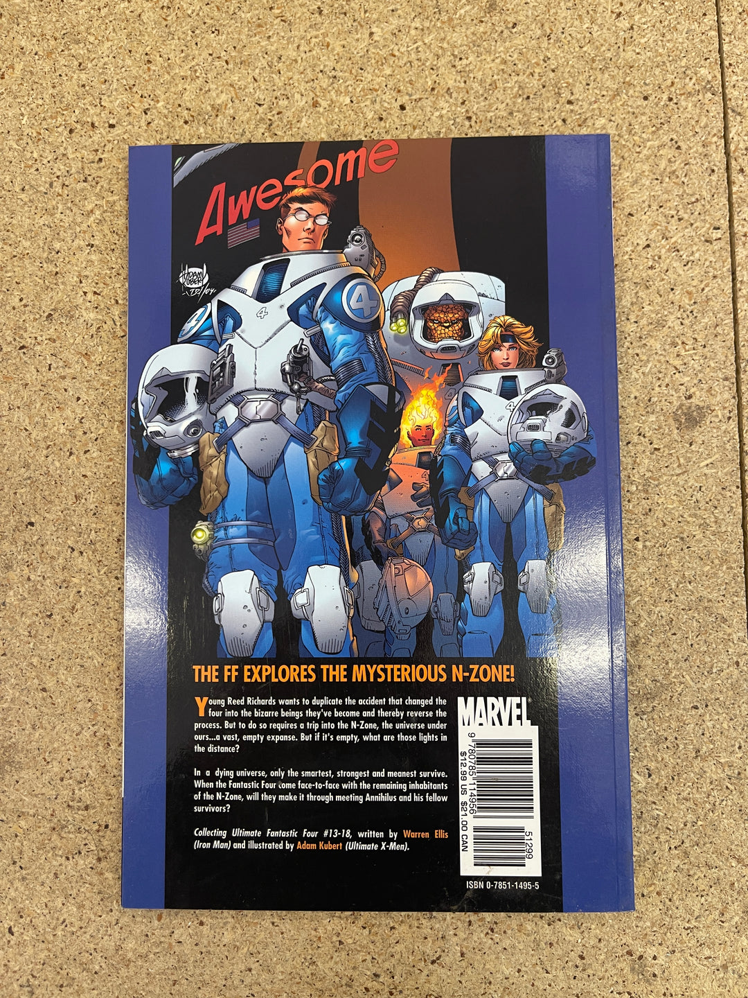 Ultimate Fantastic Four #3 TPB Used