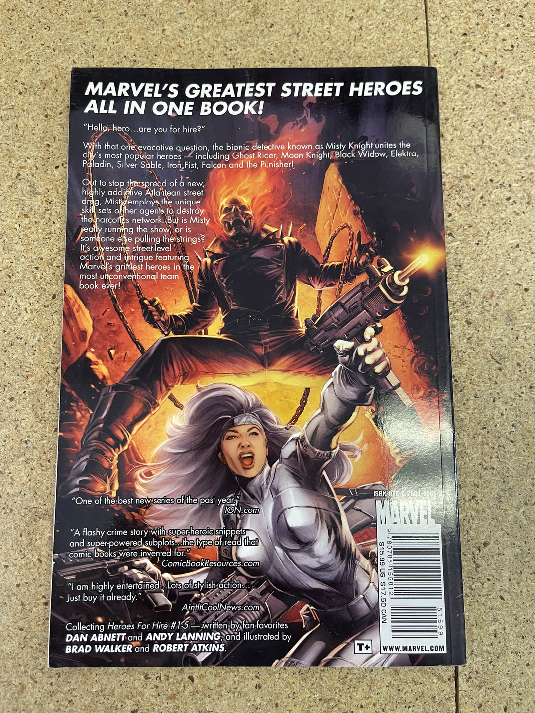 Heroes for Hire #1 Control TPB Used