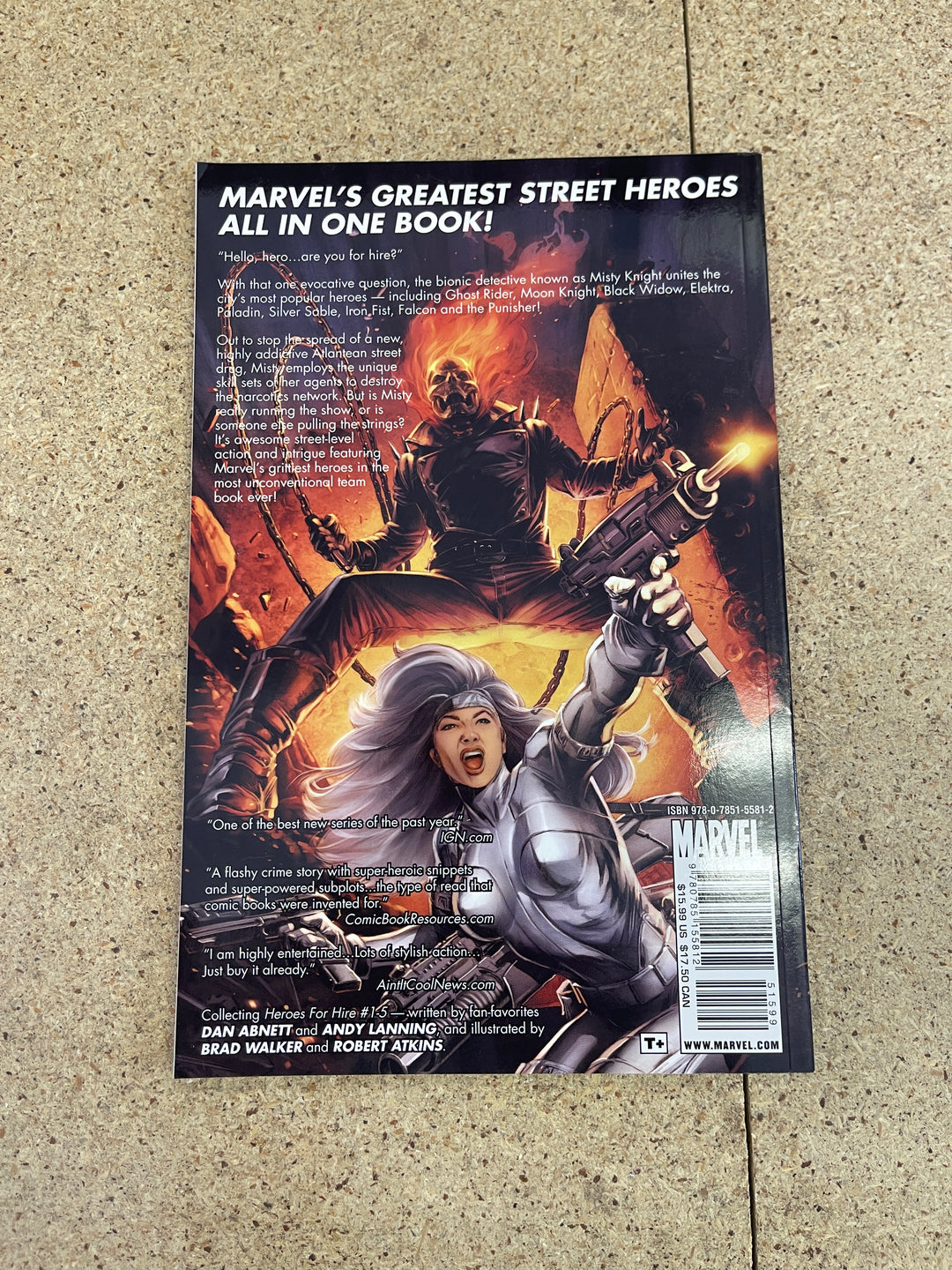 Heroes for Hire #1 Control TPB